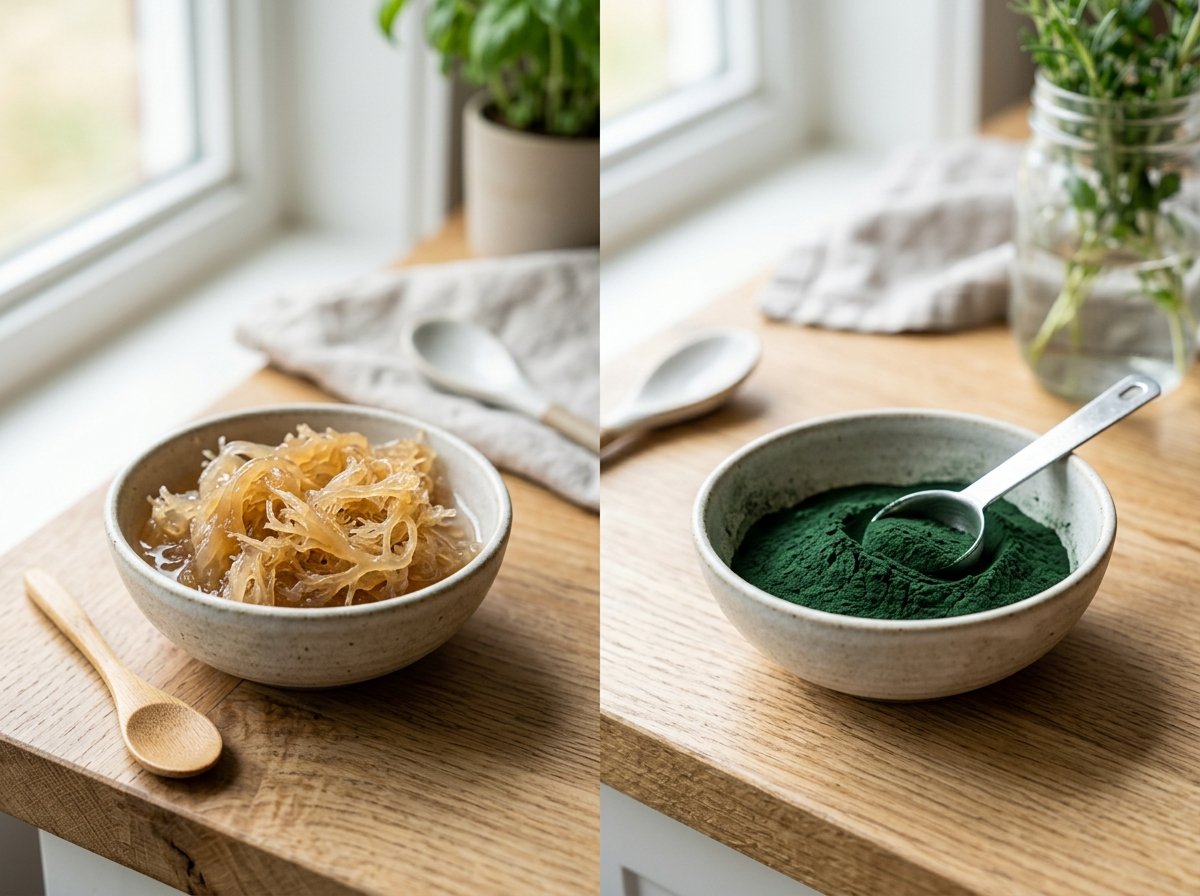 Sea Moss vs Spirulina: Complete Nutrition Comparison - illustration