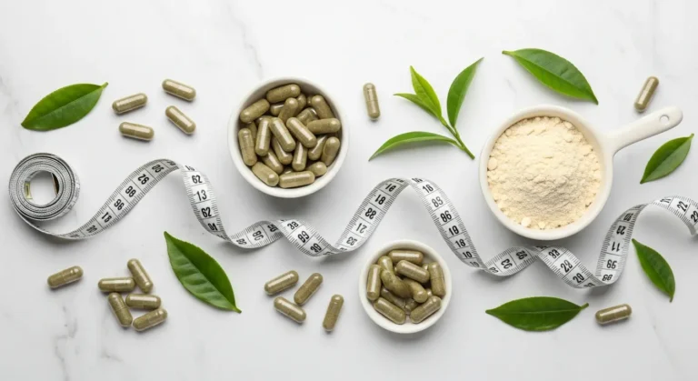 Best weight loss supplements 2026 including green tea extract and protein powder
