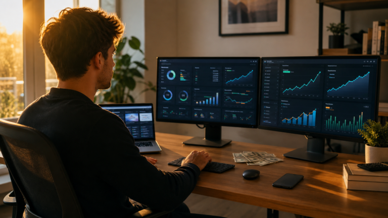 How to Make Money With AI Tools in 2026: 7 Proven Side Hustles — editorial image for this profithub.blog article